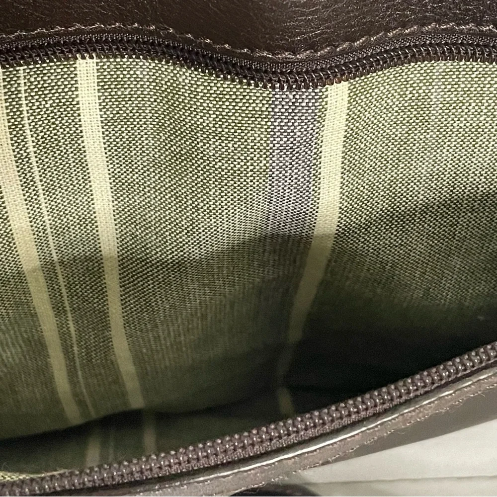 HIDESIGN Leather Briefcase Messenger Shoulder Bag Laptop Satchel